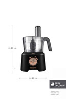 غذاساز Mastermaid Power Max 11 In 1 Black Copper 2500 W-thumb