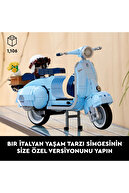 ® Icons Vespa 125 10298 - ست ساختمان مدل قابل نمایش برای بزرگسالان (1106P)-thumb