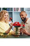 ® Botanicals Rose Bouquet 10328 - ست ساختمان خلاقانه مدل گل برای بزرگسالان (822P)-thumb