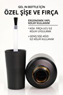 ژل در بطری شماره 06، ژل ناخن مصنوعی با برس هوشمند، هلو برهنه نیمه شفاف، 18 میلی لیتر، بدون TPO-thumb