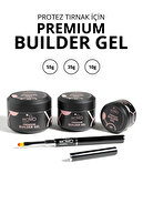 ژل بیلدر ممتاز، ژل ناخن مصنوعی شماره 09، راسو، 10 گرم، بدون TPO-Free-thumb