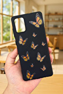 Orange Butterfly Pattern