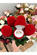 Pandora ring gold pink