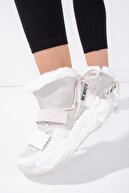 Tinka Bell Shoes 6540 Kadın Bot Beyaz-beyaz Rugan