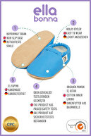 چکمه های بچه گانه آبی بدون لغزش، دمپایی چکمه های خانگی دمپایی کفش مهد کودک-thumb