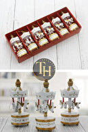 مجموعه سفید مینی چرخ فلک 6 زیور آلات دست ساز دلتنگ-thumb