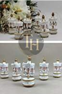 مجموعه سفید مینی چرخ فلک 6 زیور آلات دست ساز دلتنگ-thumb