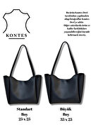 کیف چرمی و شانه زنانه زنانه با زیپ و بسته شدن ضربه محکم و ناگهانی-thumb