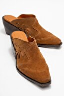 Tan suede