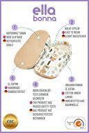 چکمه های نوزاد و بچه گانه بدون لغزش، دمپایی پنبه ای ارگانیک خانه و مهد کودک - بسته 2 عددی-thumb