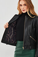 ژاکت چرمی کوتاه امیلی زنان 23WGE50961M-thumb