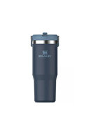 جریان یخ Flip Straw Pipetli Thermos 0.89 L Navy Blue-thumb