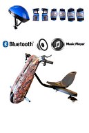 CityMate Drift Car Elektrikli Kaykay Hoverboard Kask Dizlik