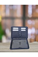 653 کاغذ چرمی اصلی کاغذ هویت کارت ویزیت چرم نگهدارنده کیف پول کیف چرمی کیف پول-thumb