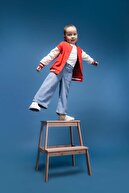 شلوار جین گشاد دختر بچه D7886A525SP-thumb