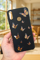 Orange Butterfly Pattern