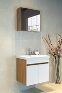 EXOTIC OAK & BRIGHT WHITE