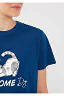 Mavi Pawsome Baskılı Tişört 1610161-70721