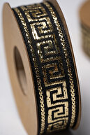 Black, Matte Gold
