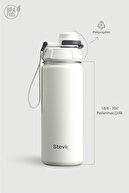 1 دست نشت ضد آب فلزی ترموس 500 میلی لیتر ستاره سفید ST -20-thumb