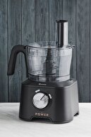 غذاساز Mastermaid Power 10 in 1 Mate Black, Blender Set 2000w-thumb