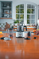 غذاساز چندکاره Mastermaid Power 10 در 1 Pearl White، مجموعه بلندر 2000 واتی-thumb