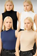 Navy Blue Black White Cream