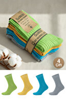 Gray-Turquoise-Mustard-Green