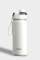 1 دست نشت ضد آب فلزی ترموس 500 میلی لیتر ستاره سفید ST -20-thumb