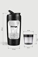 4 بدنسازی قابل شارژ برقی بدن شاکر 650 میلی لیتر سیاه-thumb