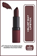 رژ لب مات - رژلب مات مخملی NO:23--thumb