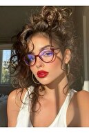 عینک بلوک آبی محافظ چشم گربه ای ویکتوریا کلارت قرمز-thumb