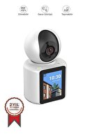 CMR-11 Smart IP Full HD 360° دوربین امنیتی هوشمند دوربین کودک با مانیتور-thumb