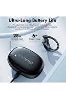 ThinkPlus LP75 شارژ بی سیم سنج سنج ورزش بلوتوث بلوتوث سیاه-thumb