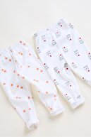 2 تکه ای از کودک و کودکان شانه دار 0-4 سن 100 ٪ پنبه-thumb