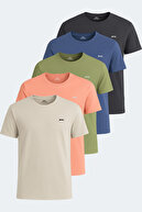 Salmon - Dark Grey - Indigo - Be