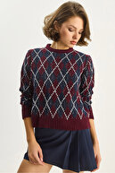 Burgundy-Grey