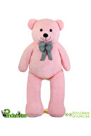 اسباب بازی اوزگونر. خرس عروسکی مخمل دار بزرگ غول پیکر 170 هدیه (100% محلی) صورتی-thumb