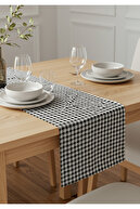 BLACK AND WHITE HOUNDSTOOTH
