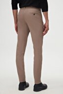 Ds Damat Slim Fit Beige Dobby Elastic Side Leistible Licra Jeb Chino-thumb