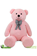 اسباب بازی اوزگونر. خرس عروسکی مخمل دار بزرگ غول پیکر 170 هدیه (100% محلی) صورتی-thumb