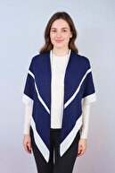 Navy Blue, White