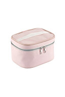 کیف آرایش آرایش آرایش آرایش کاپیتان کیف آرایشی چند منظوره صورتی-thumb