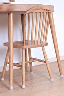 2 بسته ضد لغزش ضد خش صندلی مبلمان با کیفیت میز کفپوش کفش محافظ سیلیکونی قاب پا-thumb