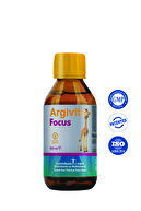 شربت فوکوس حاوی فسفوتیدیل سرین، ال آرژنین، مولتی ویتامین و مولتی مینرال 2 بسته 150 میلی لیتری-thumb