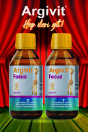 شربت فوکوس حاوی فسفوتیدیل سرین، ال آرژنین، مولتی ویتامین و مولتی مینرال 2 بسته 150 میلی لیتری-thumb