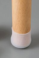 2 بسته ضد لغزش ضد خش صندلی مبلمان با کیفیت میز کفپوش کفش محافظ سیلیکونی قاب پا-thumb