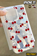 Cherry Themed Hologram Imd Case