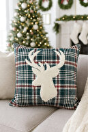 Deer Green Plaid