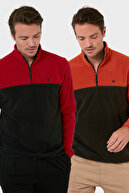 Orange-Burgundy